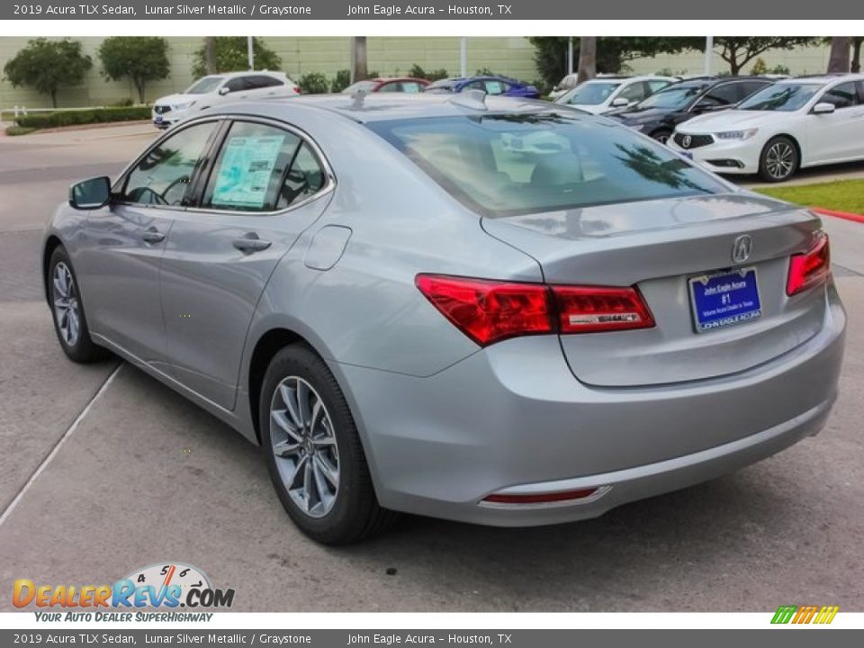 2019 Acura TLX Sedan Lunar Silver Metallic / Graystone Photo #5