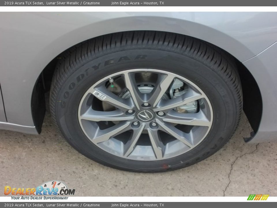 2019 Acura TLX Sedan Lunar Silver Metallic / Graystone Photo #11