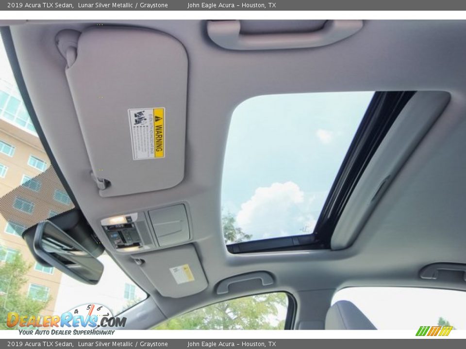 2019 Acura TLX Sedan Lunar Silver Metallic / Graystone Photo #14