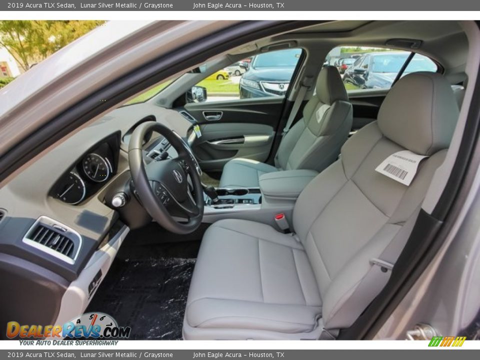 2019 Acura TLX Sedan Lunar Silver Metallic / Graystone Photo #15