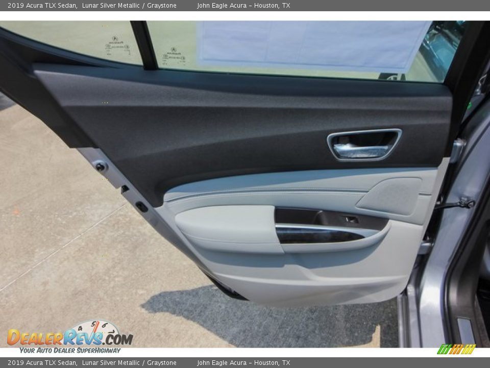 2019 Acura TLX Sedan Lunar Silver Metallic / Graystone Photo #16