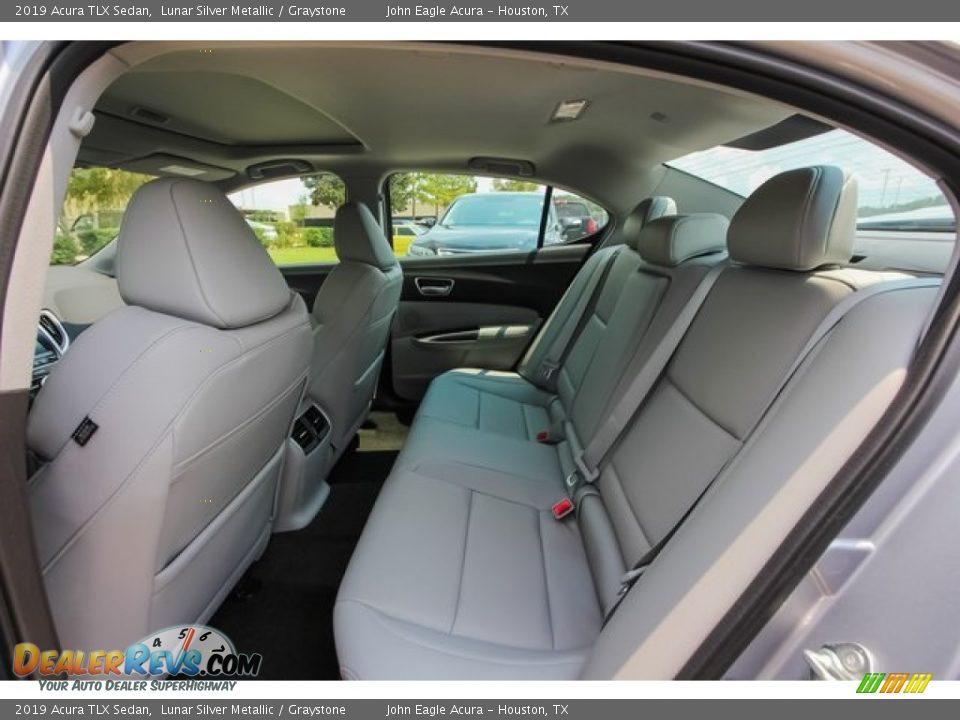 2019 Acura TLX Sedan Lunar Silver Metallic / Graystone Photo #17