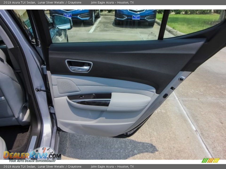 2019 Acura TLX Sedan Lunar Silver Metallic / Graystone Photo #18