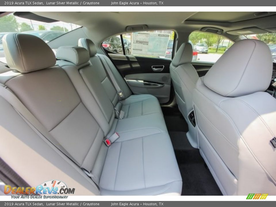 2019 Acura TLX Sedan Lunar Silver Metallic / Graystone Photo #19