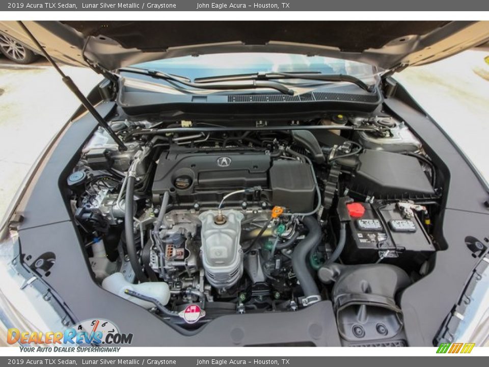 2019 Acura TLX Sedan Lunar Silver Metallic / Graystone Photo #20
