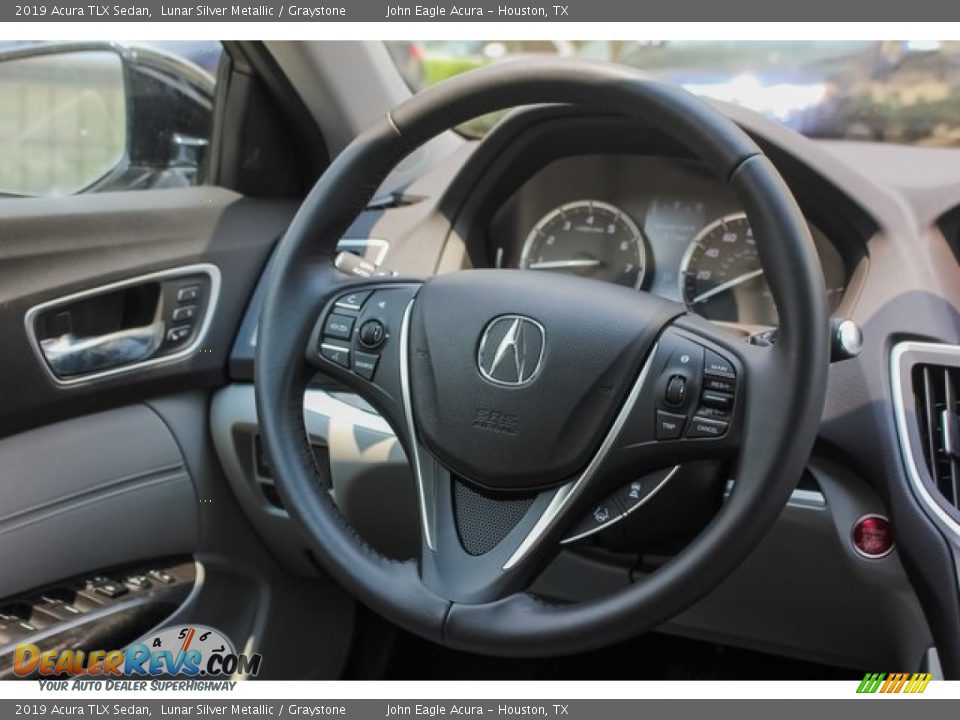 2019 Acura TLX Sedan Lunar Silver Metallic / Graystone Photo #21