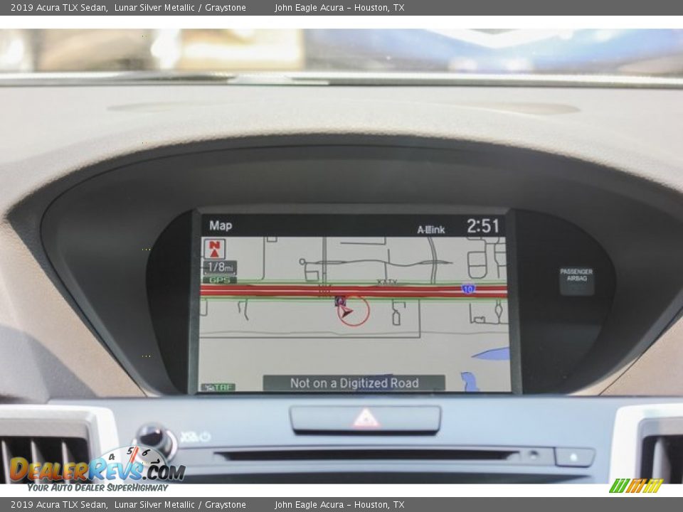 2019 Acura TLX Sedan Lunar Silver Metallic / Graystone Photo #23