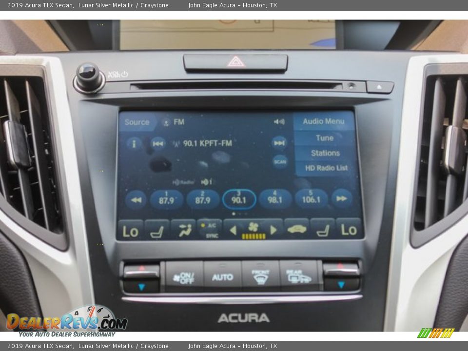 2019 Acura TLX Sedan Lunar Silver Metallic / Graystone Photo #24