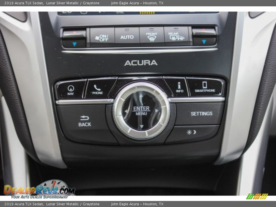 2019 Acura TLX Sedan Lunar Silver Metallic / Graystone Photo #25
