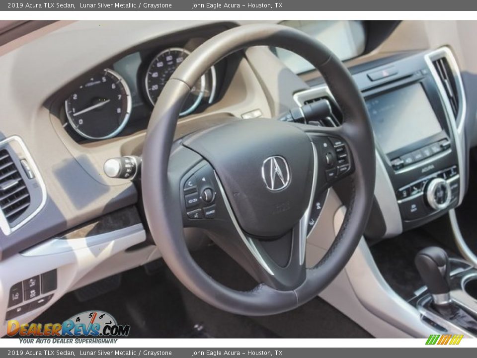 2019 Acura TLX Sedan Lunar Silver Metallic / Graystone Photo #27