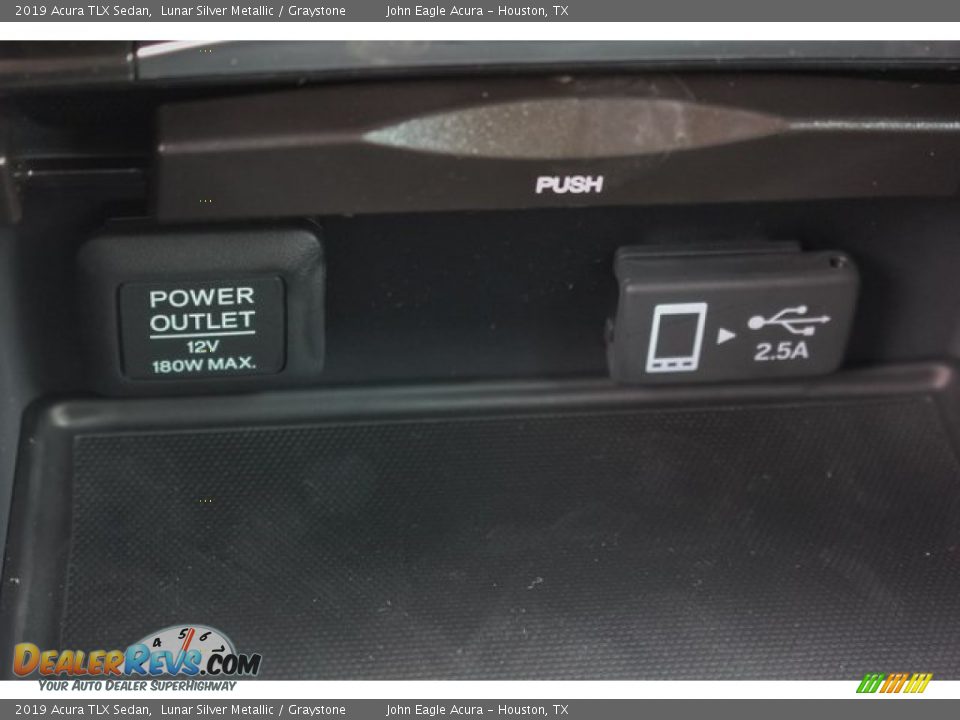 2019 Acura TLX Sedan Lunar Silver Metallic / Graystone Photo #31
