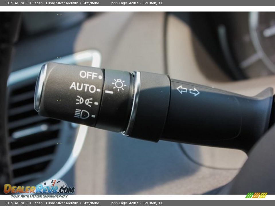 2019 Acura TLX Sedan Lunar Silver Metallic / Graystone Photo #35