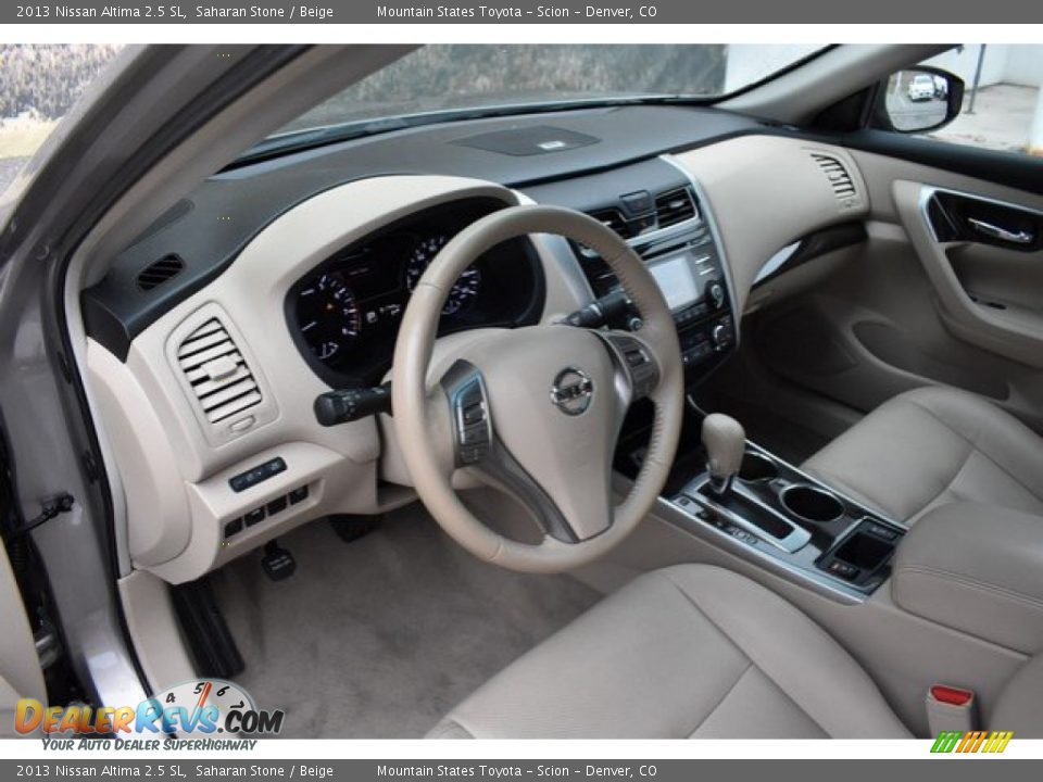 2013 Nissan Altima 2.5 SL Saharan Stone / Beige Photo #10
