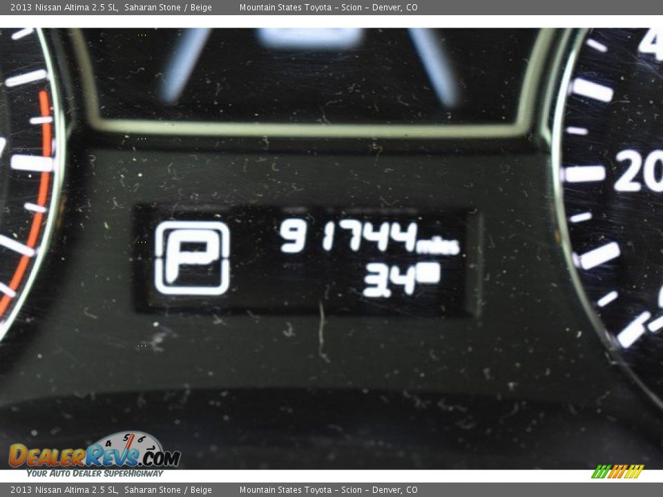 2013 Nissan Altima 2.5 SL Saharan Stone / Beige Photo #29