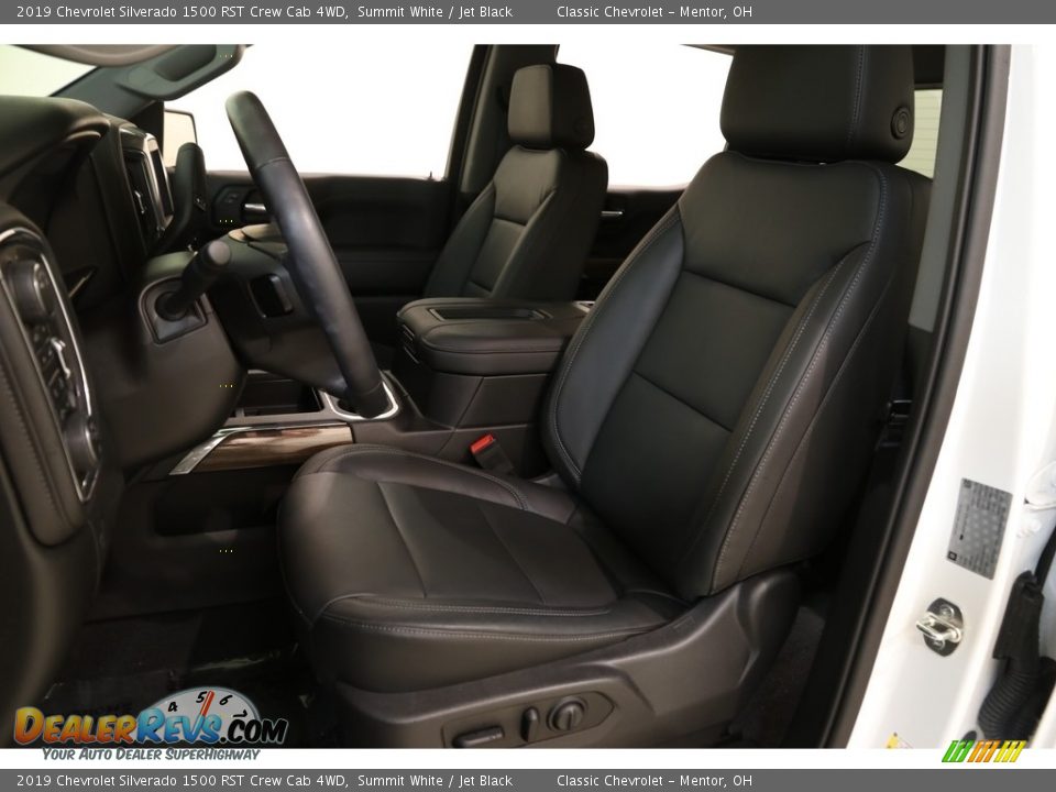 Front Seat of 2019 Chevrolet Silverado 1500 RST Crew Cab 4WD Photo #6