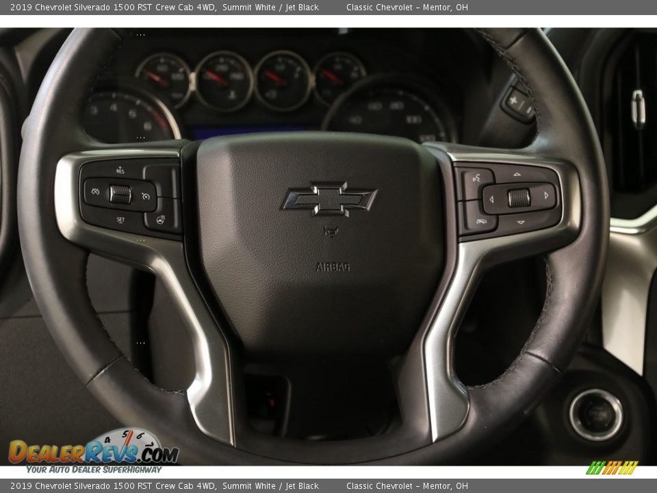 2019 Chevrolet Silverado 1500 RST Crew Cab 4WD Steering Wheel Photo #8