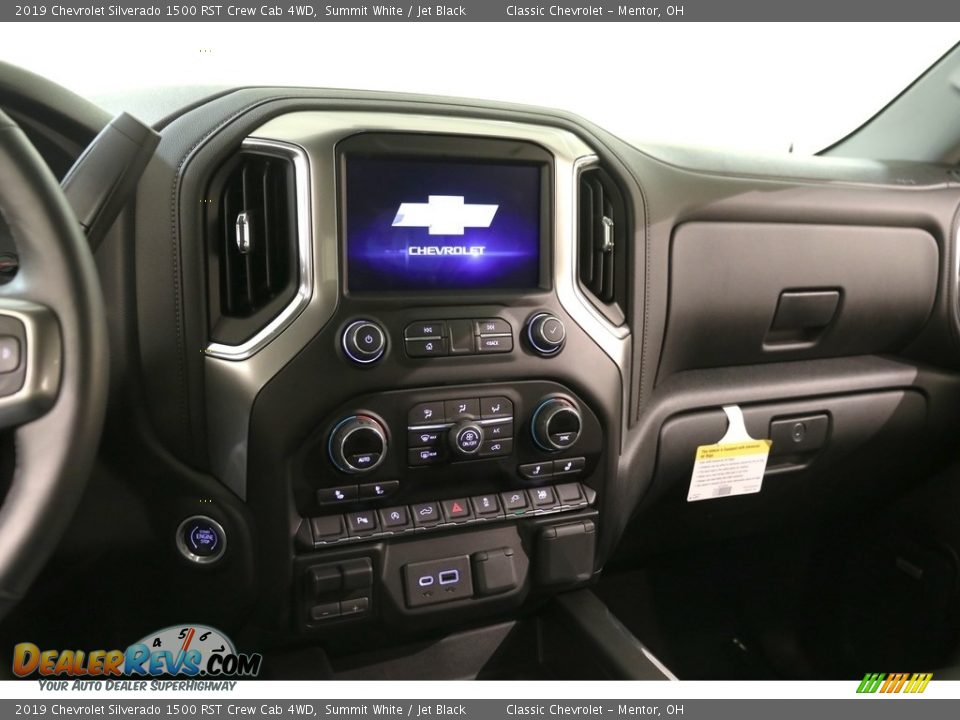 2019 Chevrolet Silverado 1500 RST Crew Cab 4WD Summit White / Jet Black Photo #10