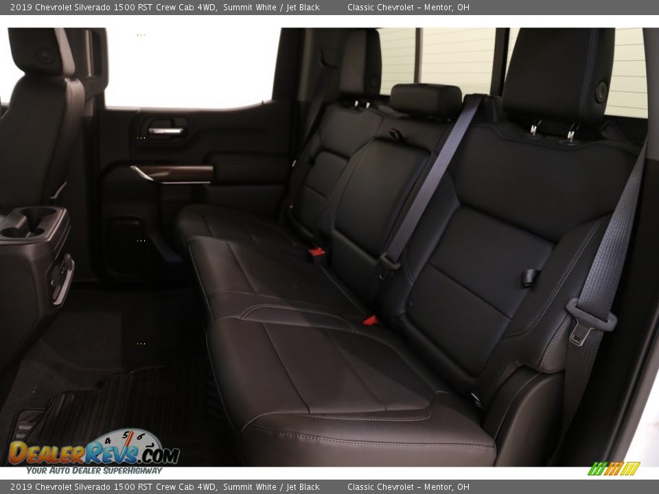 2019 Chevrolet Silverado 1500 RST Crew Cab 4WD Summit White / Jet Black Photo #18