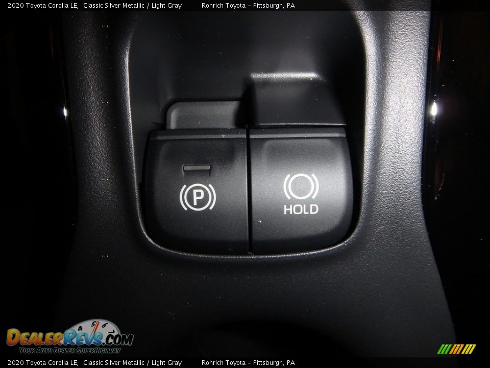 2020 Toyota Corolla LE Classic Silver Metallic / Light Gray Photo #14