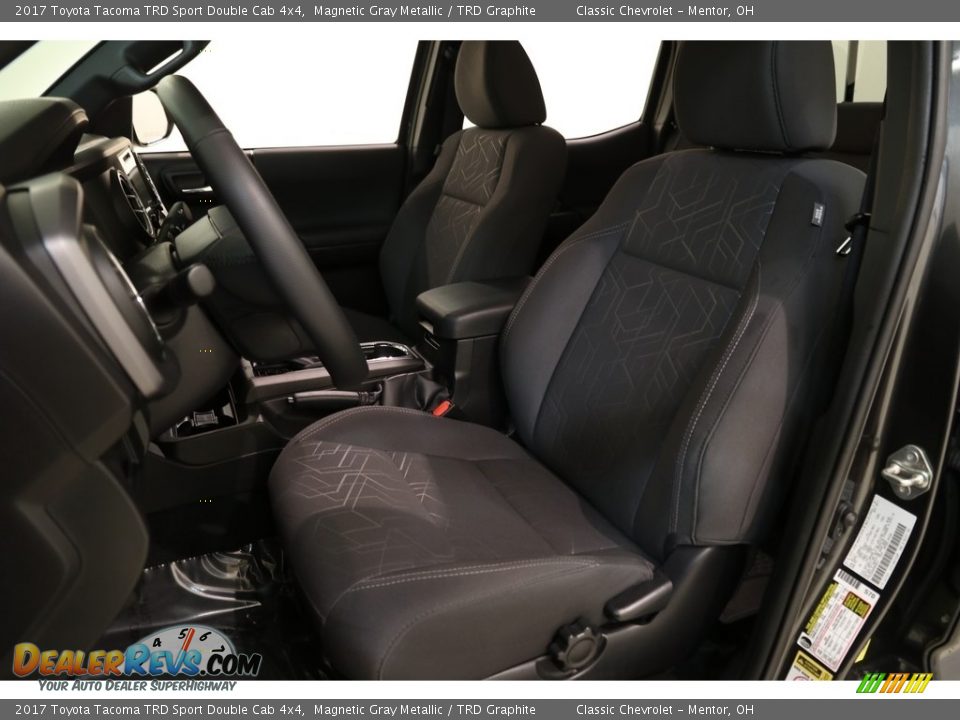 2017 Toyota Tacoma TRD Sport Double Cab 4x4 Magnetic Gray Metallic / TRD Graphite Photo #5