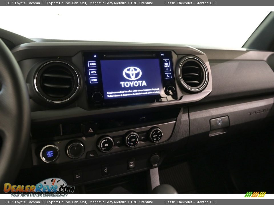 2017 Toyota Tacoma TRD Sport Double Cab 4x4 Magnetic Gray Metallic / TRD Graphite Photo #9