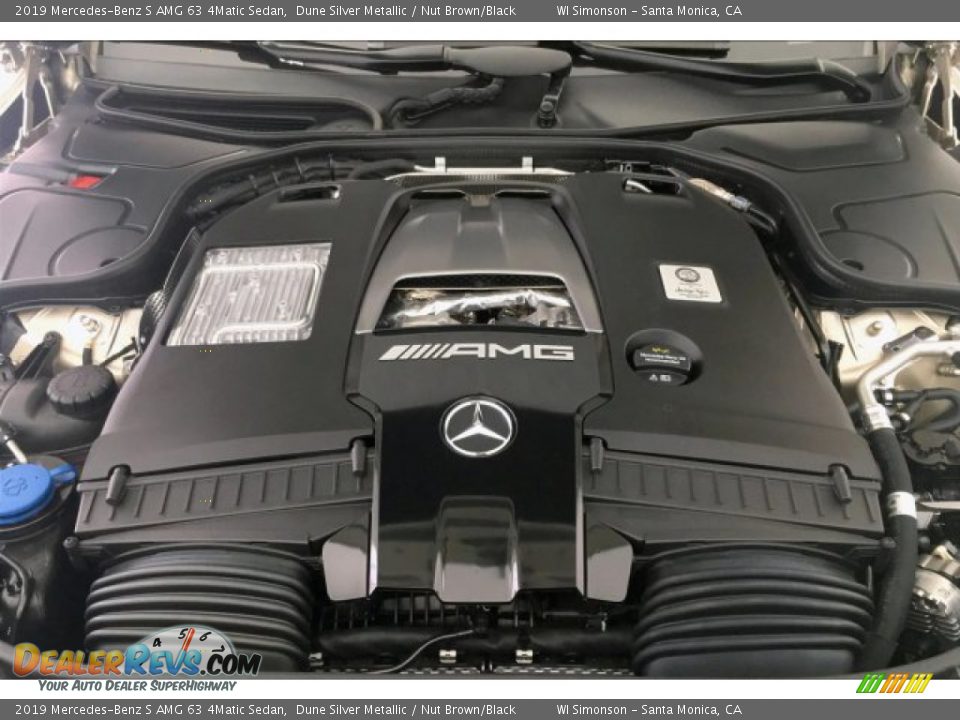 2019 Mercedes-Benz S AMG 63 4Matic Sedan 4.0 Liter biturbo DOHC 32-Valve VVT V8 Engine Photo #9