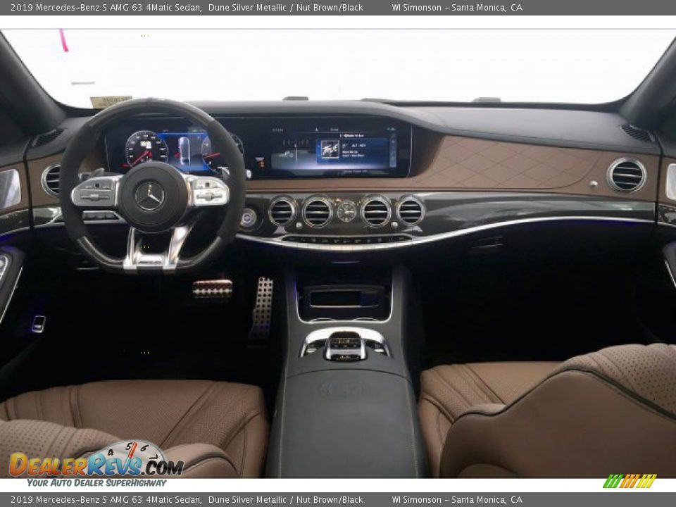 Dashboard of 2019 Mercedes-Benz S AMG 63 4Matic Sedan Photo #17