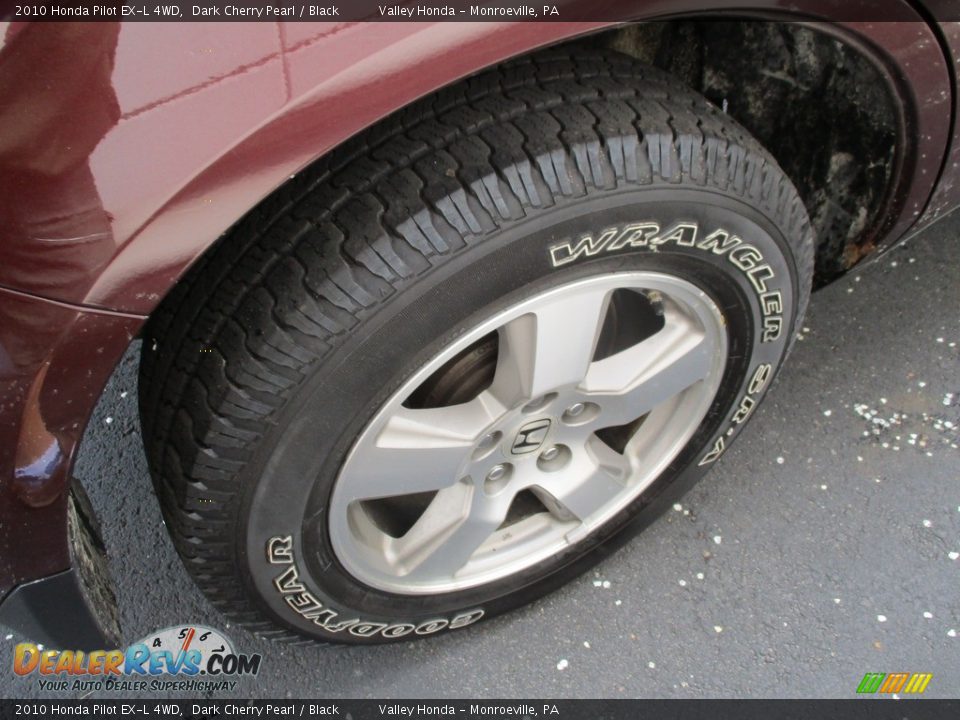 2010 Honda Pilot EX-L 4WD Dark Cherry Pearl / Black Photo #6