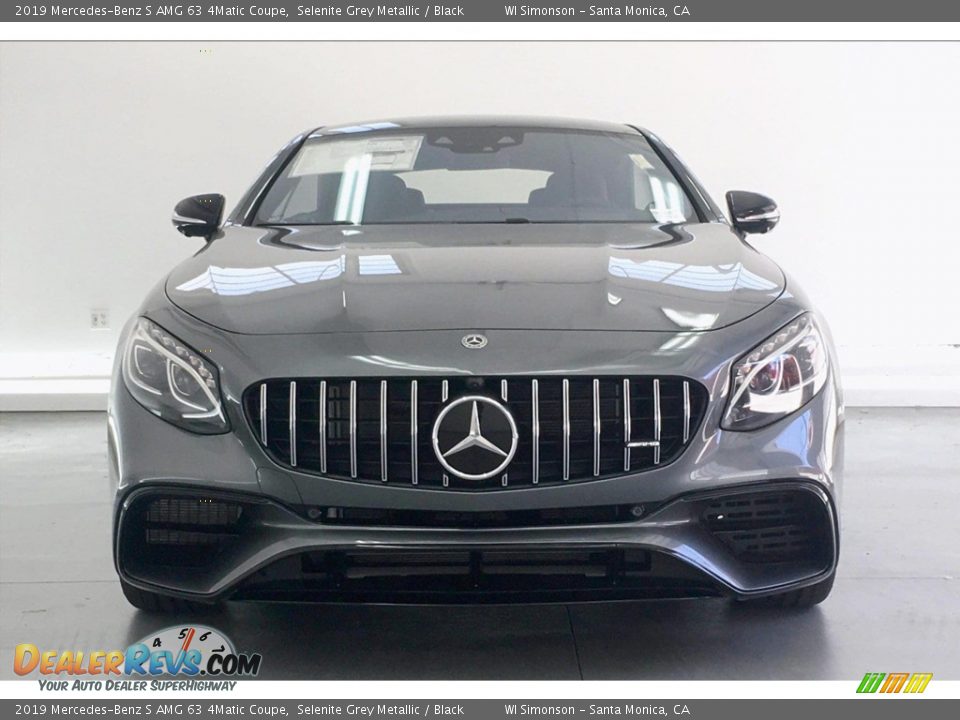 2019 Mercedes-Benz S AMG 63 4Matic Coupe Selenite Grey Metallic / Black Photo #2