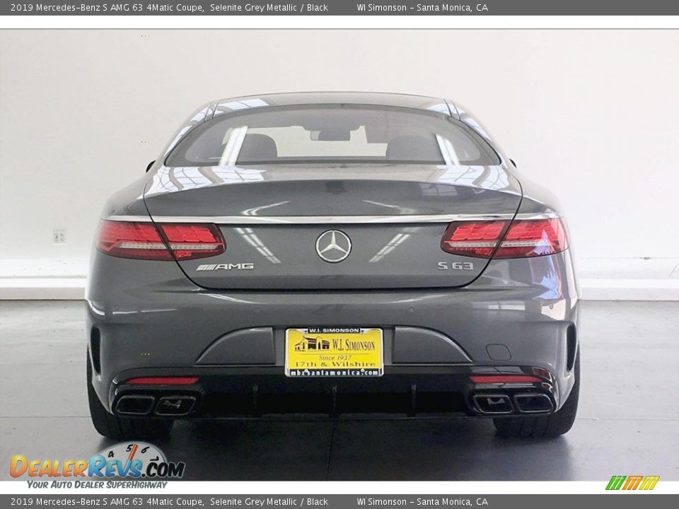 2019 Mercedes-Benz S AMG 63 4Matic Coupe Selenite Grey Metallic / Black Photo #3