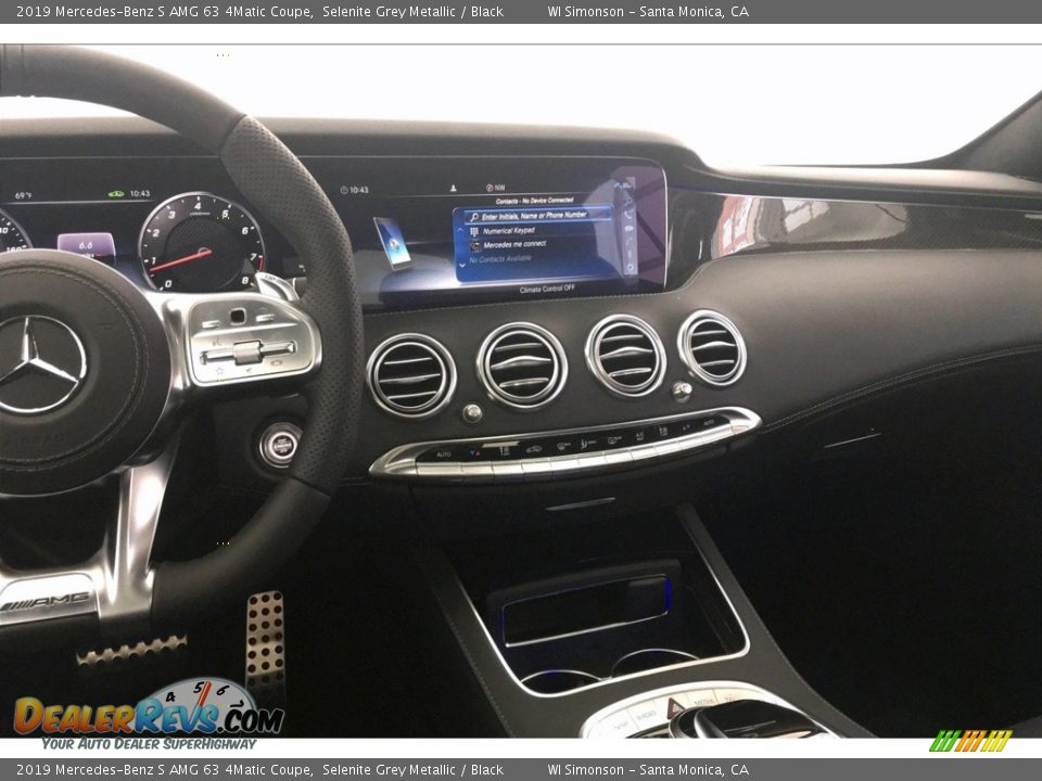 2019 Mercedes-Benz S AMG 63 4Matic Coupe Selenite Grey Metallic / Black Photo #5
