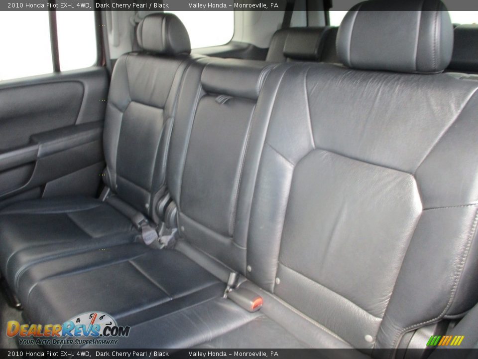2010 Honda Pilot EX-L 4WD Dark Cherry Pearl / Black Photo #11