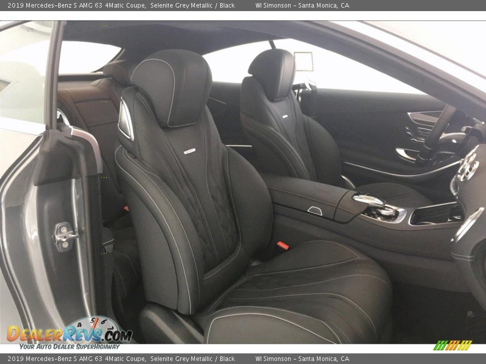 Black Interior - 2019 Mercedes-Benz S AMG 63 4Matic Coupe Photo #6