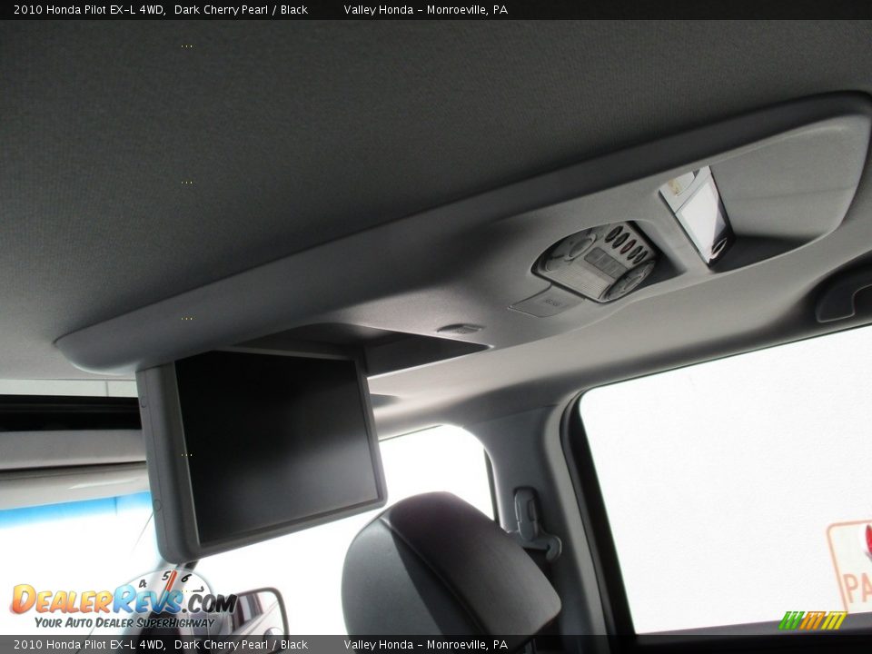 2010 Honda Pilot EX-L 4WD Dark Cherry Pearl / Black Photo #13