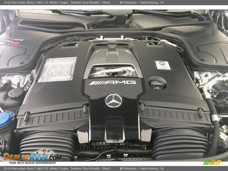 2019 Mercedes-Benz S AMG 63 4Matic Coupe 4.0 Liter biturbo DOHC 32-Valve VVT V8 Engine Photo #9