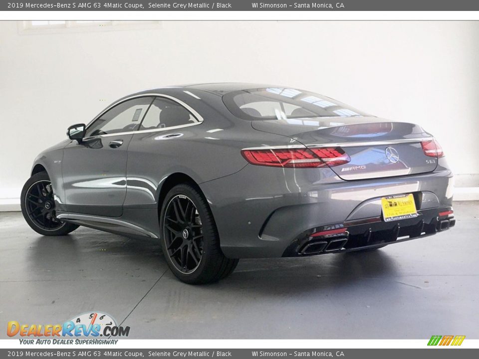 2019 Mercedes-Benz S AMG 63 4Matic Coupe Selenite Grey Metallic / Black Photo #10