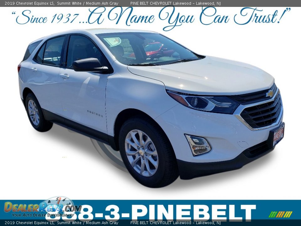 2019 Chevrolet Equinox LS Summit White / Medium Ash Gray Photo #1