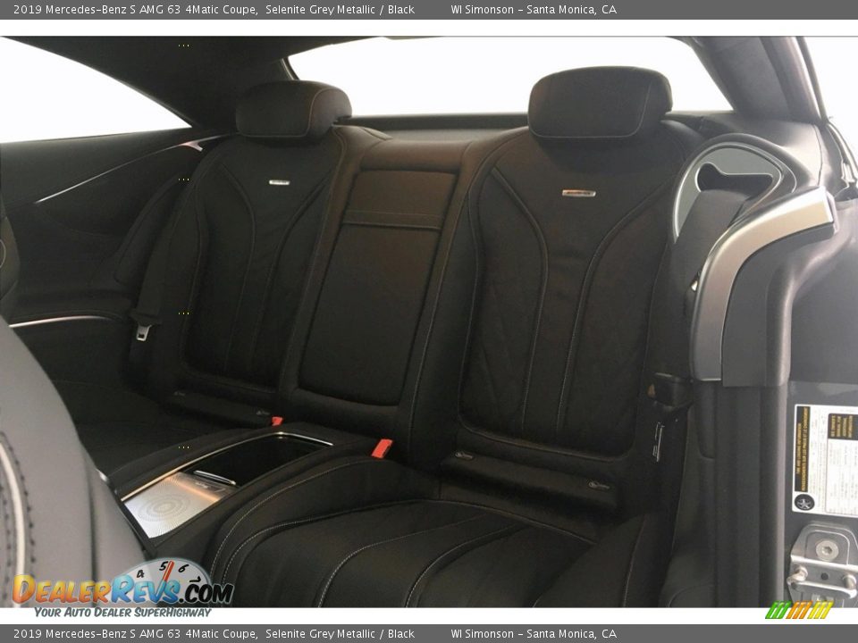 2019 Mercedes-Benz S AMG 63 4Matic Coupe Selenite Grey Metallic / Black Photo #15
