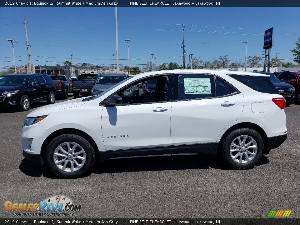 2019 Chevrolet Equinox LS Summit White / Medium Ash Gray Photo #3