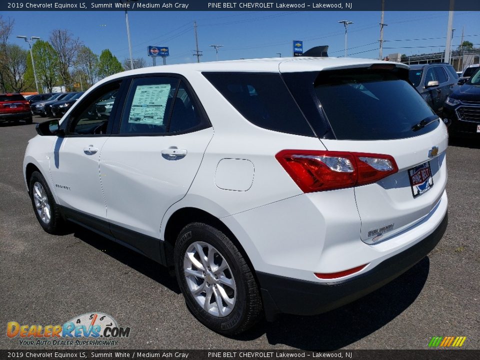 2019 Chevrolet Equinox LS Summit White / Medium Ash Gray Photo #4