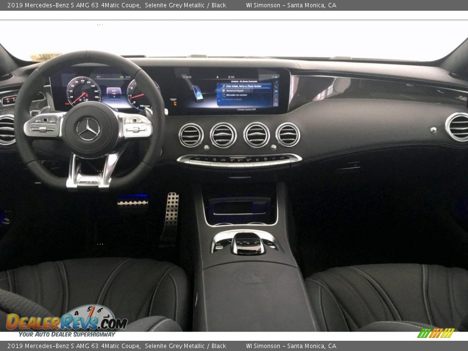 Dashboard of 2019 Mercedes-Benz S AMG 63 4Matic Coupe Photo #17