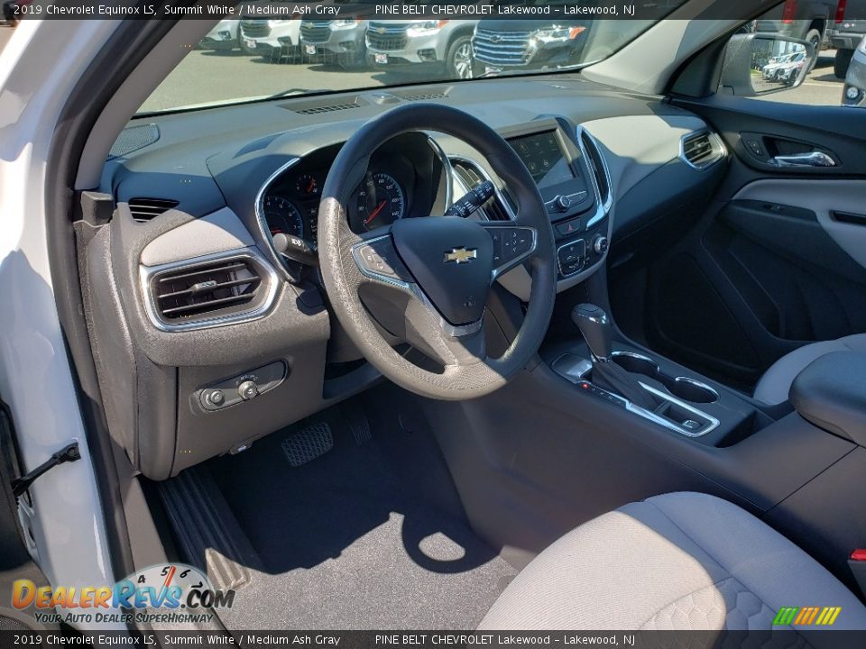 2019 Chevrolet Equinox LS Summit White / Medium Ash Gray Photo #7