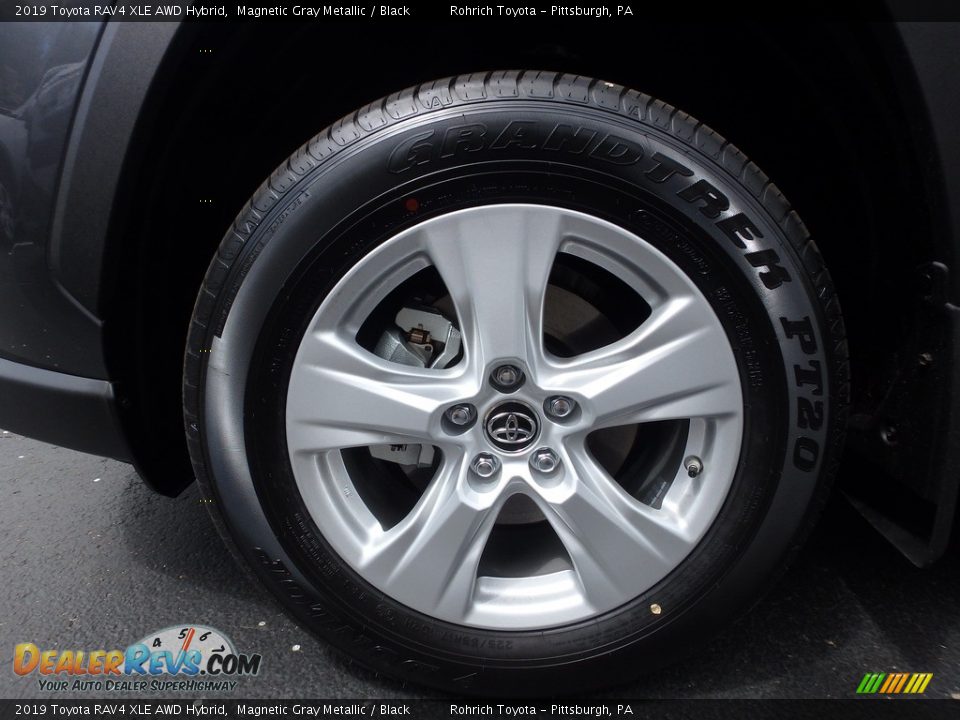 2019 Toyota RAV4 XLE AWD Hybrid Wheel Photo #5