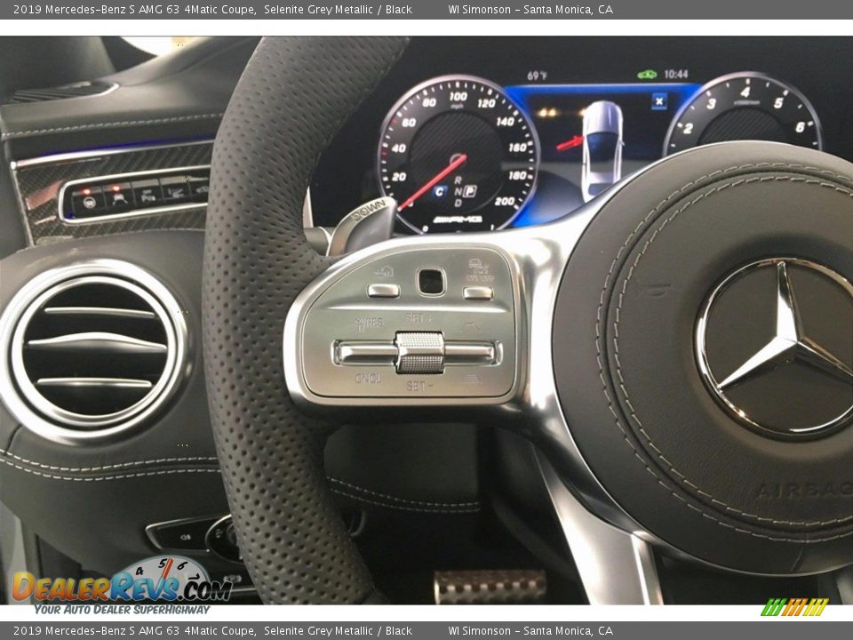 2019 Mercedes-Benz S AMG 63 4Matic Coupe Steering Wheel Photo #18