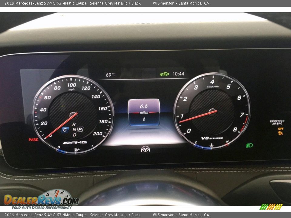 2019 Mercedes-Benz S AMG 63 4Matic Coupe Gauges Photo #20