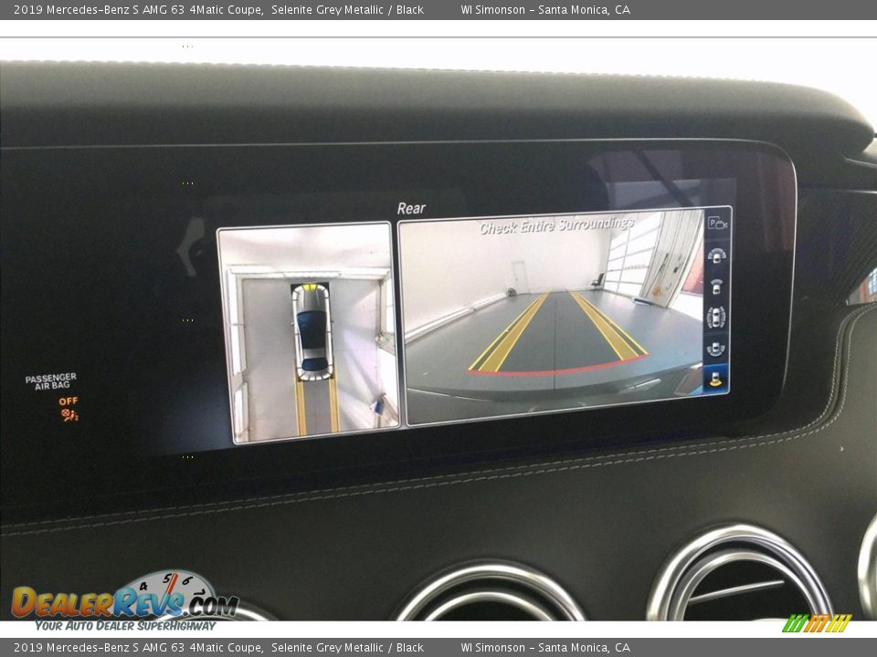 2019 Mercedes-Benz S AMG 63 4Matic Coupe Selenite Grey Metallic / Black Photo #21