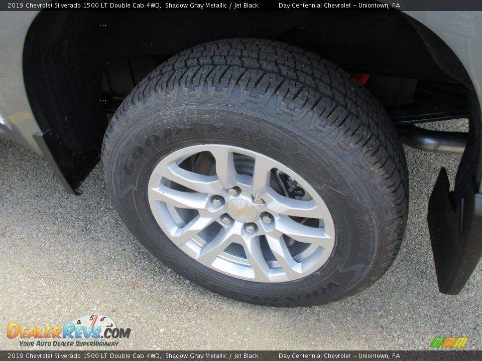 2019 Chevrolet Silverado 1500 LT Double Cab 4WD Shadow Gray Metallic / Jet Black Photo #10