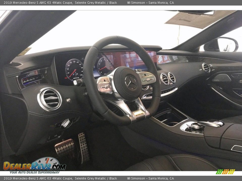 2019 Mercedes-Benz S AMG 63 4Matic Coupe Selenite Grey Metallic / Black Photo #22
