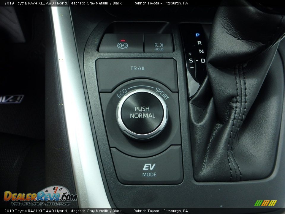 Controls of 2019 Toyota RAV4 XLE AWD Hybrid Photo #15