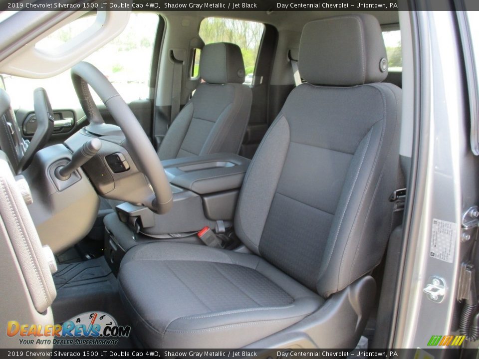 2019 Chevrolet Silverado 1500 LT Double Cab 4WD Shadow Gray Metallic / Jet Black Photo #13